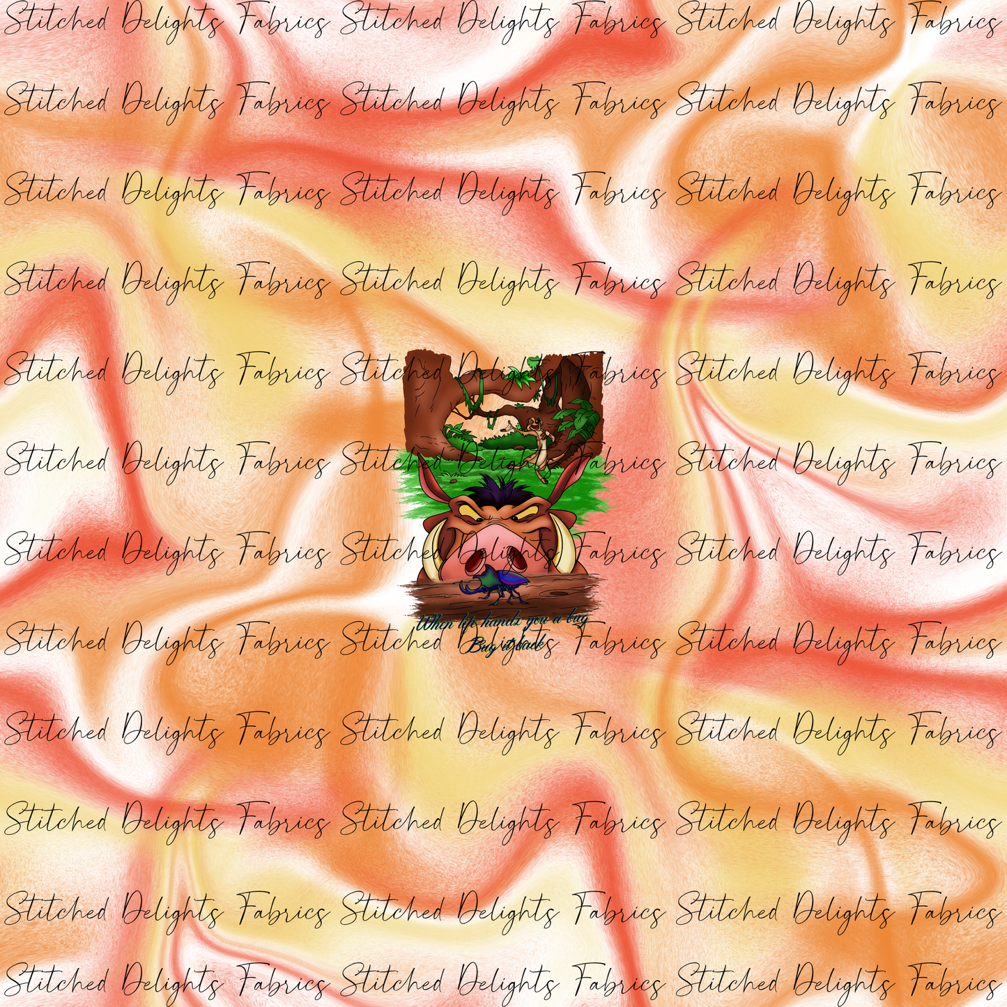 Safari Jungle Design 9 Panel 1