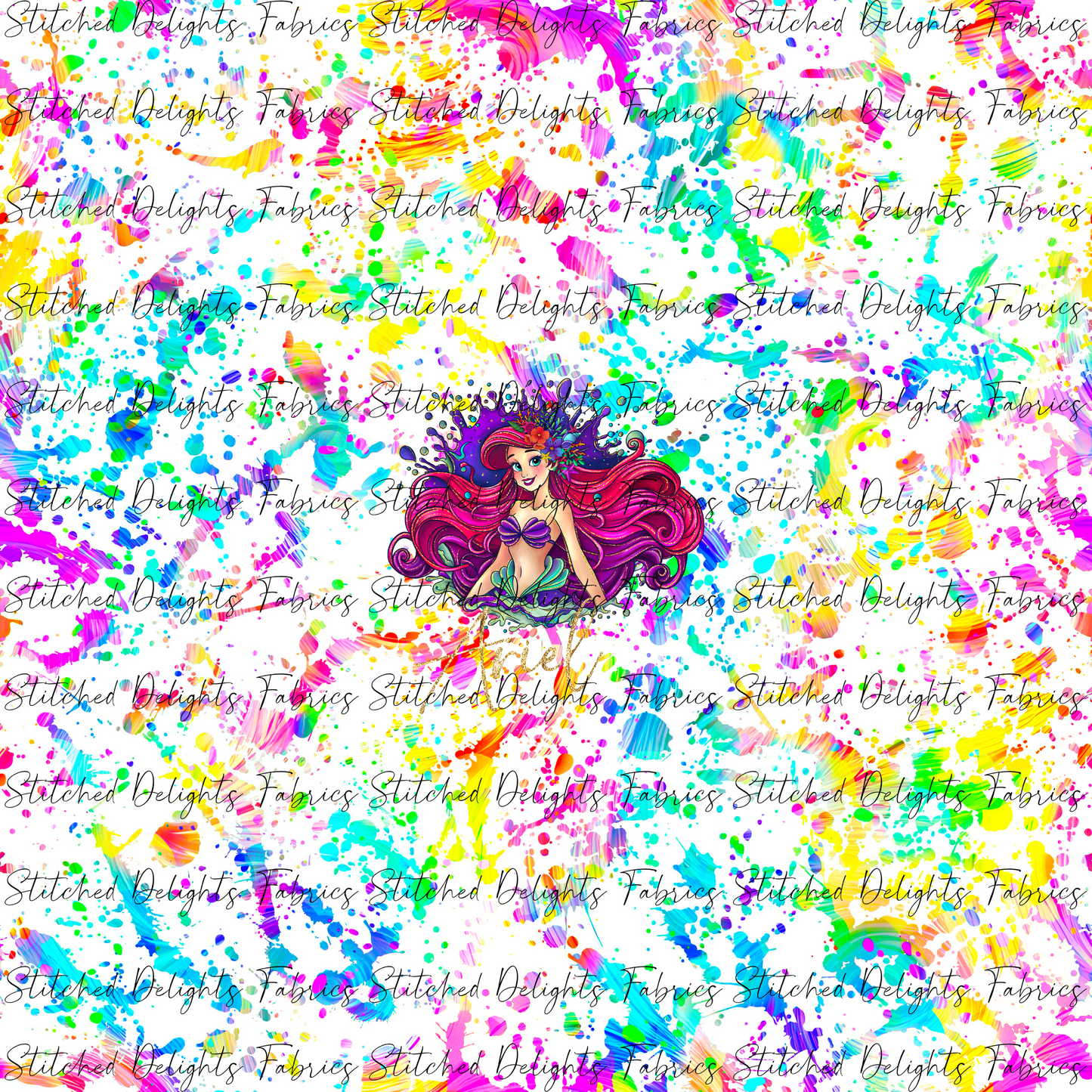 Princess Splatter Design 10 Panel 2