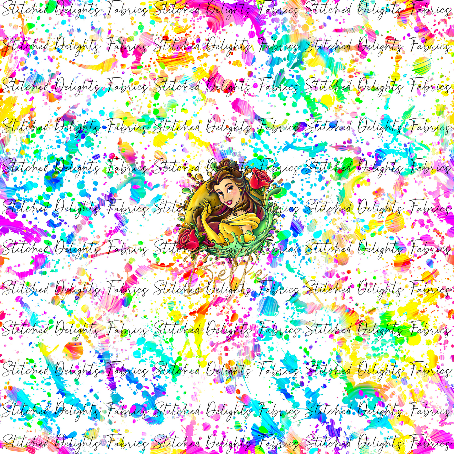 Princess Splatter Design 10 Panel 4