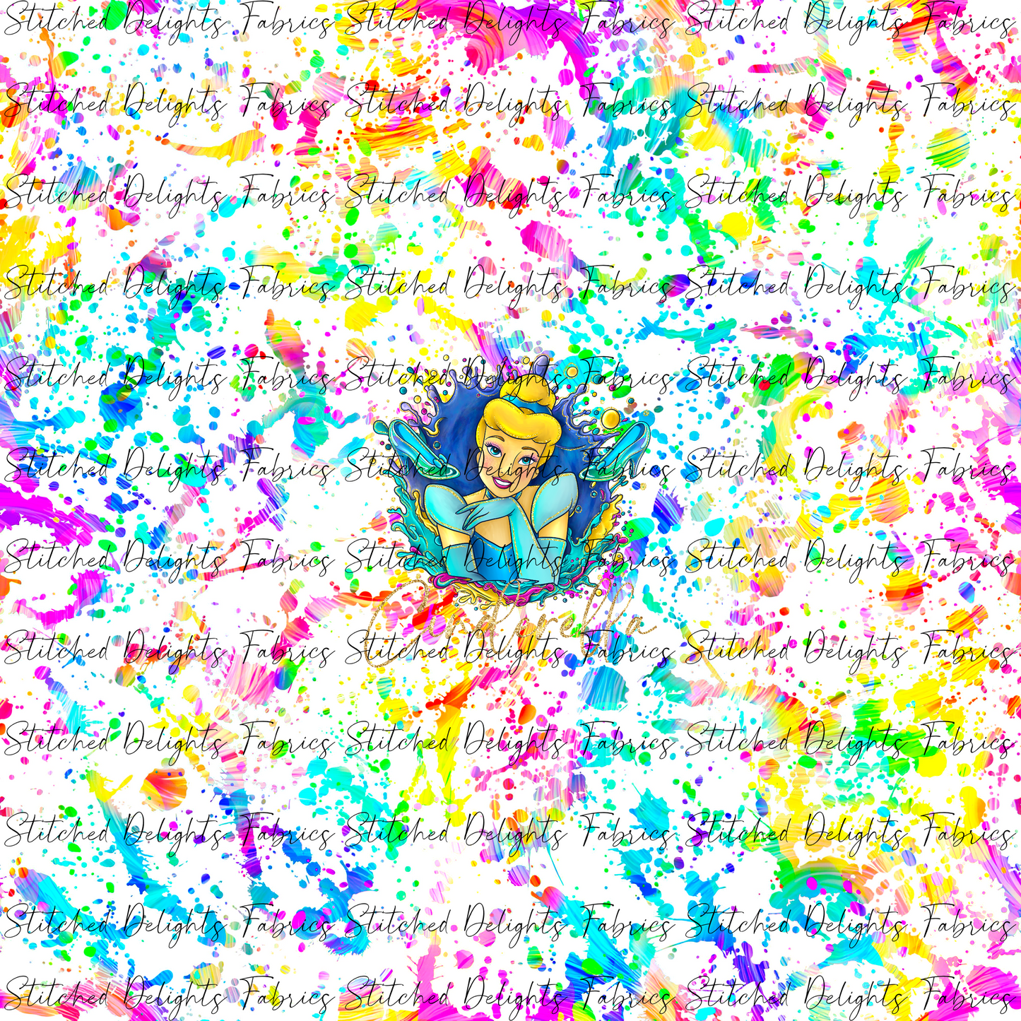 Princess Splatter Design 10 Panel 5