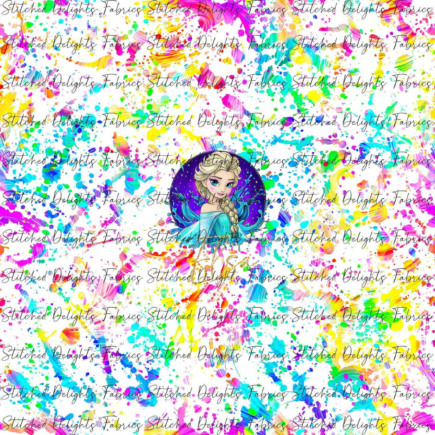 Princess Splatter Design 10 Panel 6