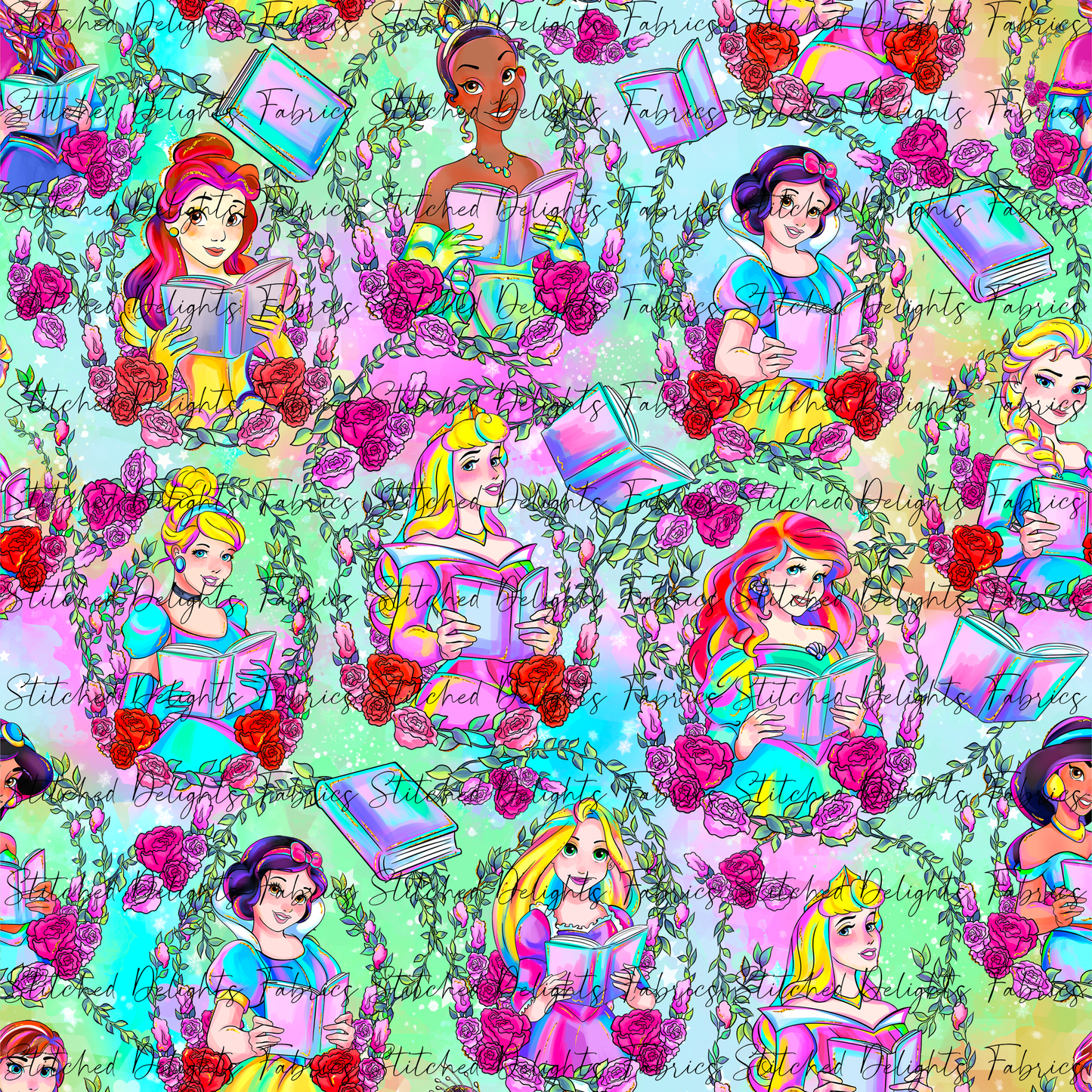 Princess Reading Design 4