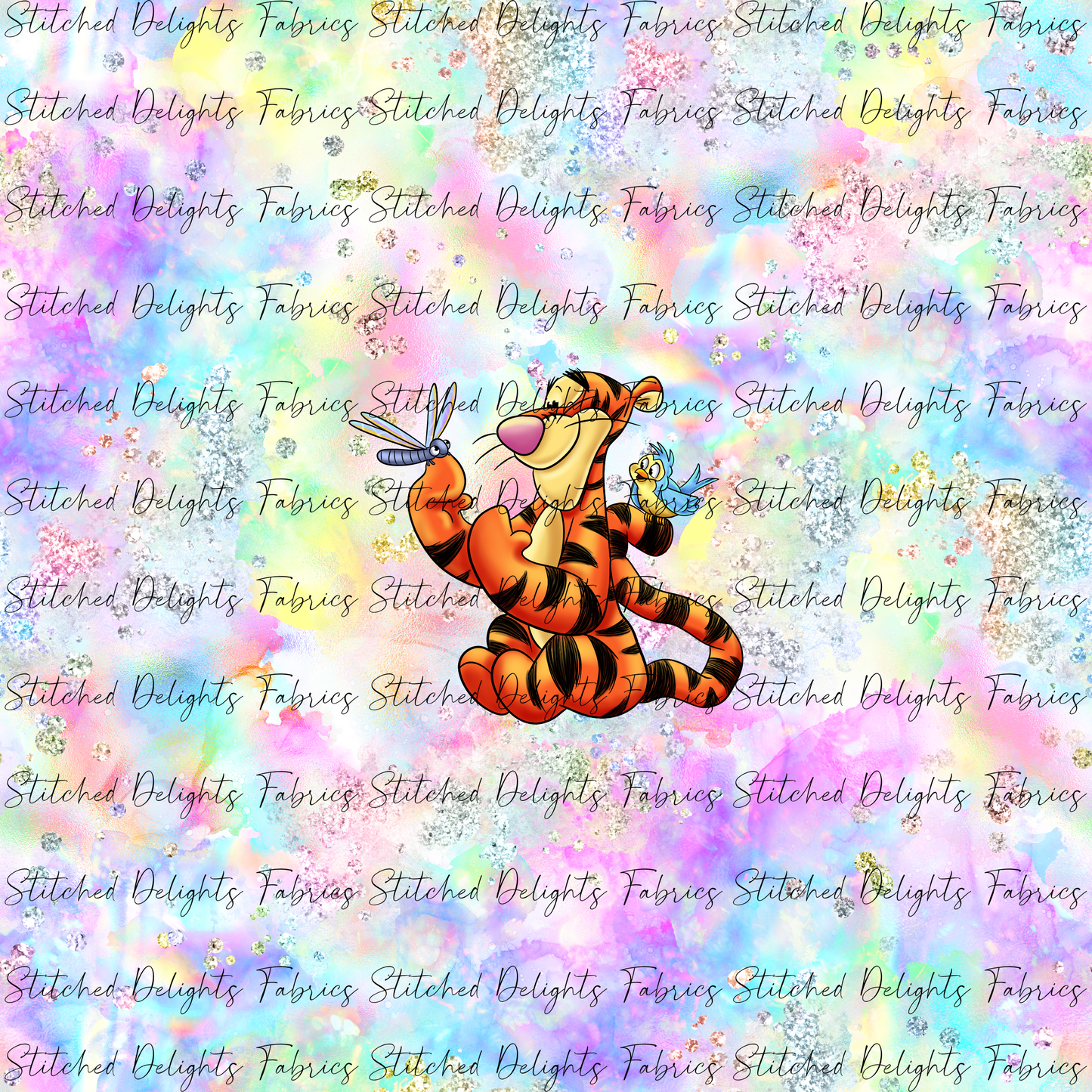 Springtime Pooh Panel 3