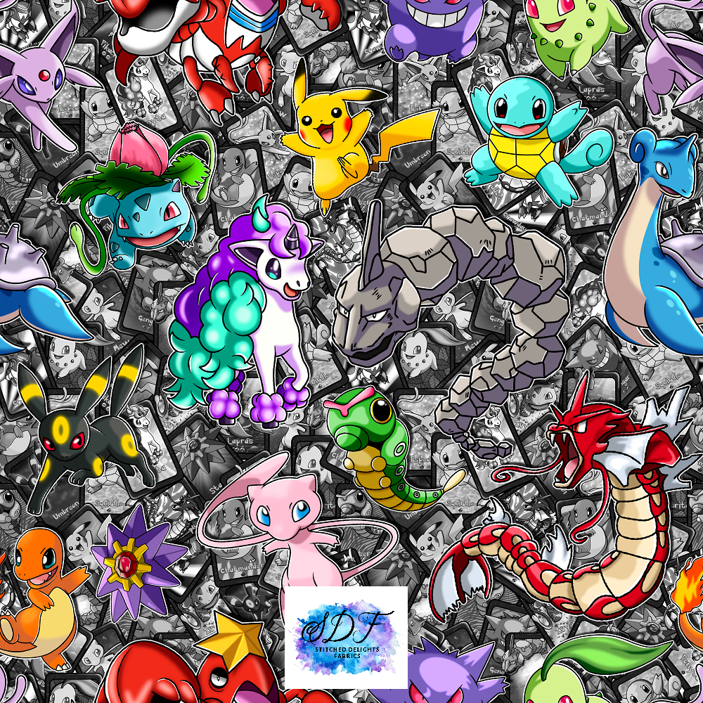 Playing Poke with Cards B&W