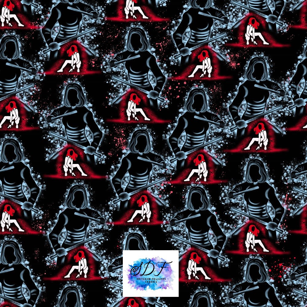 Avengers Silhouettes Black Widow