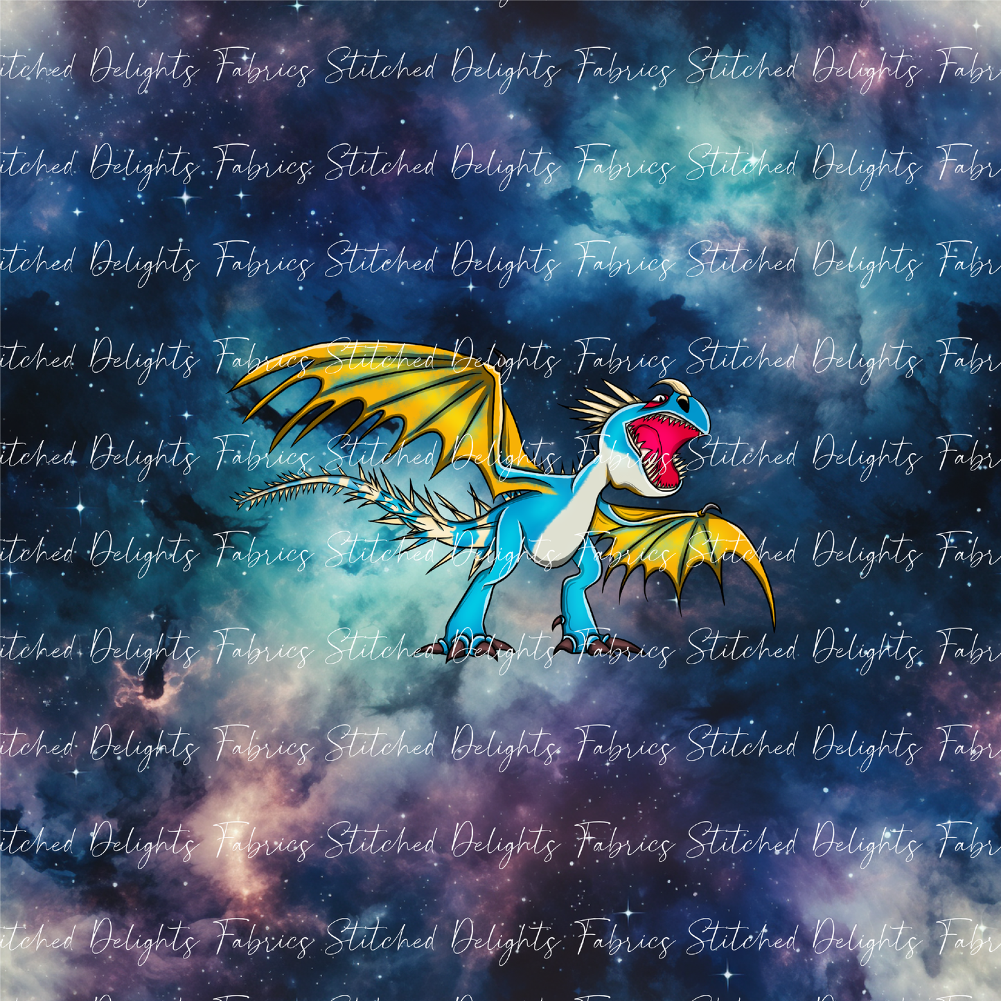 HTTYD Galaxy Clouds Stormfly Panel