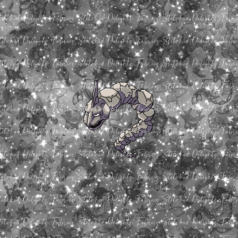 Playing Poke B&W Galaxy Onix Panel