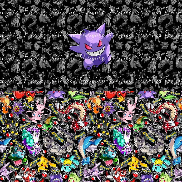 Playing Poke Gengar Black Undie Panel