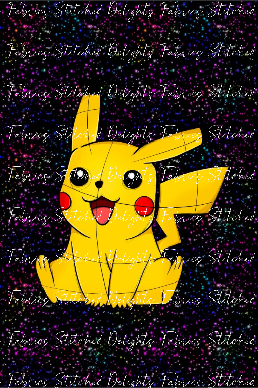 Bright & Shiny Pikachu Blanket Panels