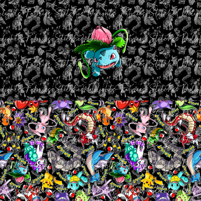 Playing Poke Ivysaur Black Undie Panel