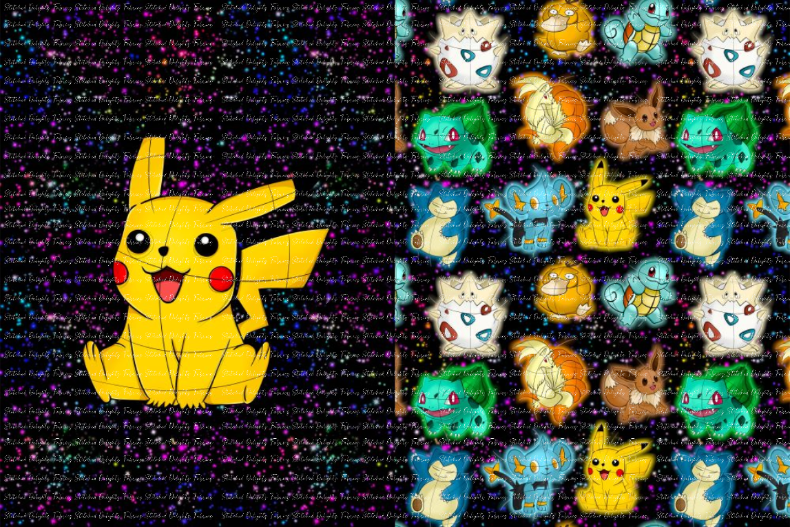 Bright & Shiny Pikachu Blanket Panels