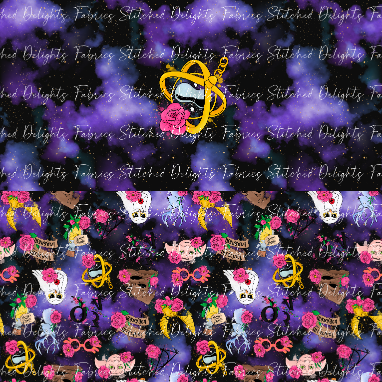 Time Turner Purple Galaxy Undie Panels