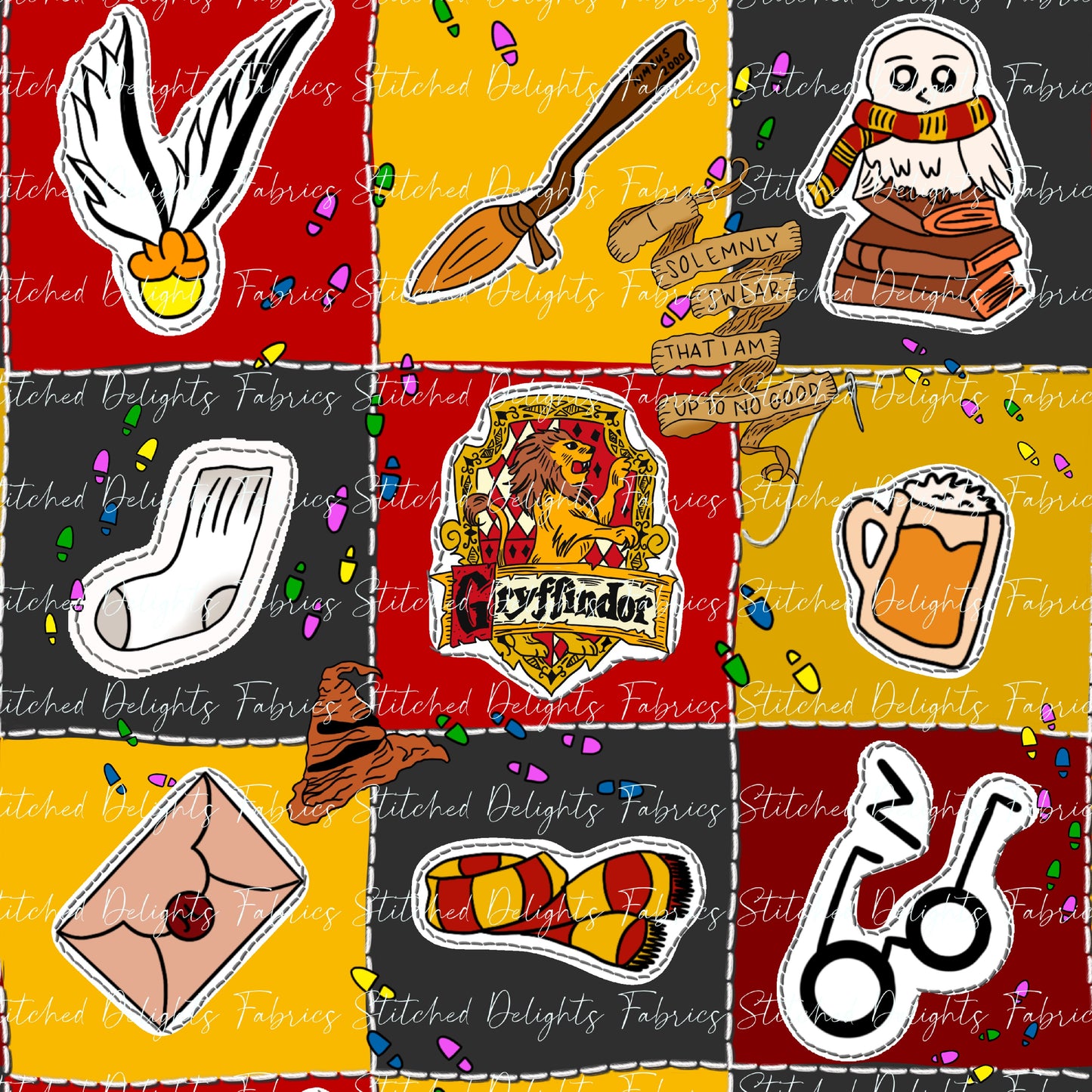 HP Patchwork Design 5