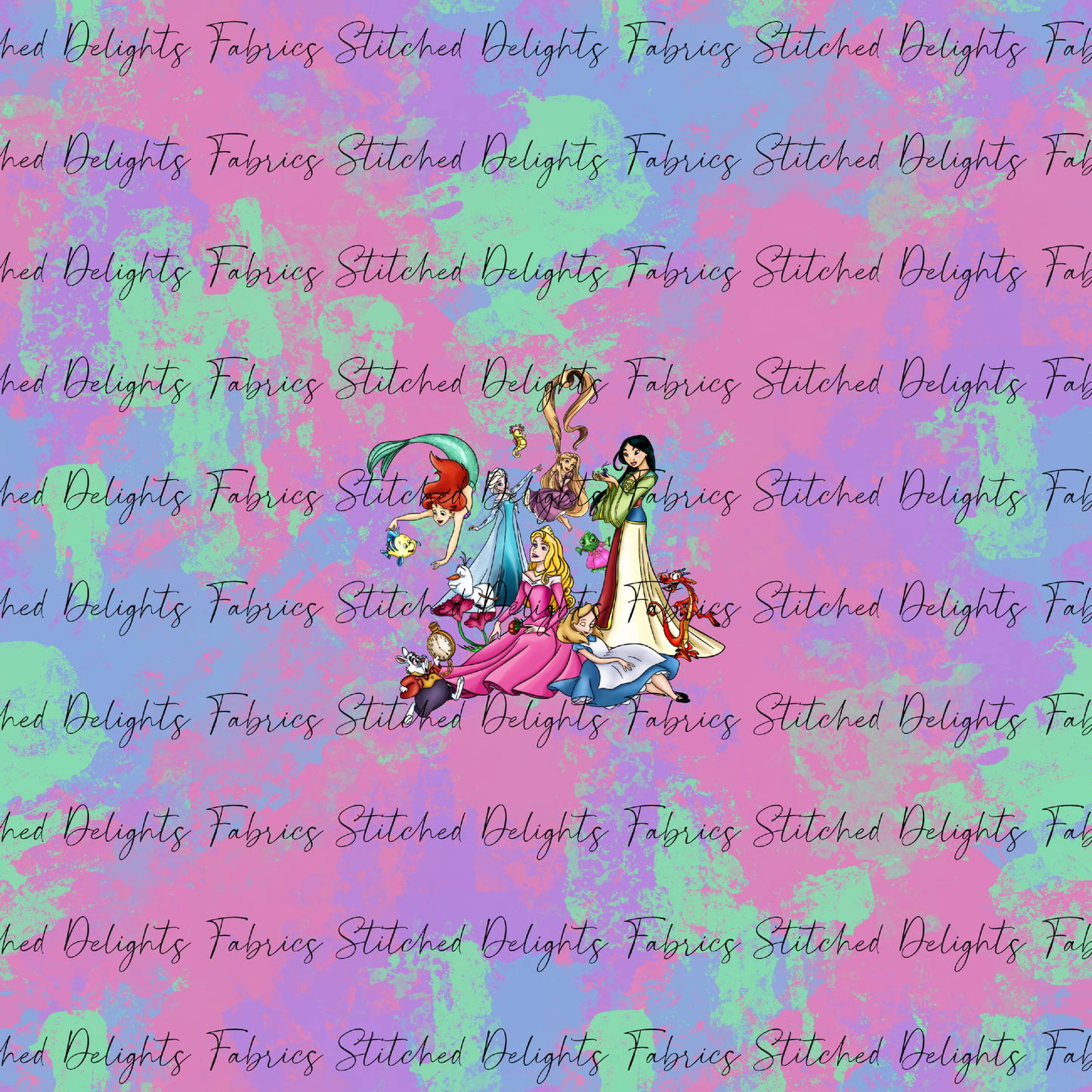 Princess Heels Light Paint Splats Princesses & Sidekicks Panel