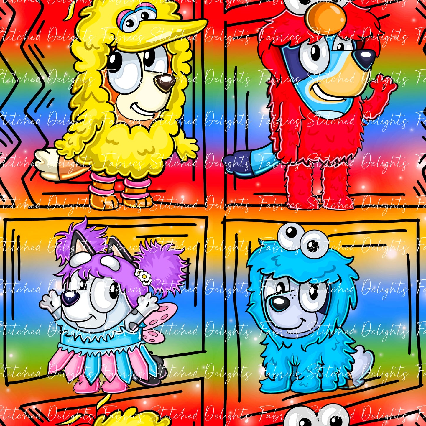 Rainbow Dog Street Comic