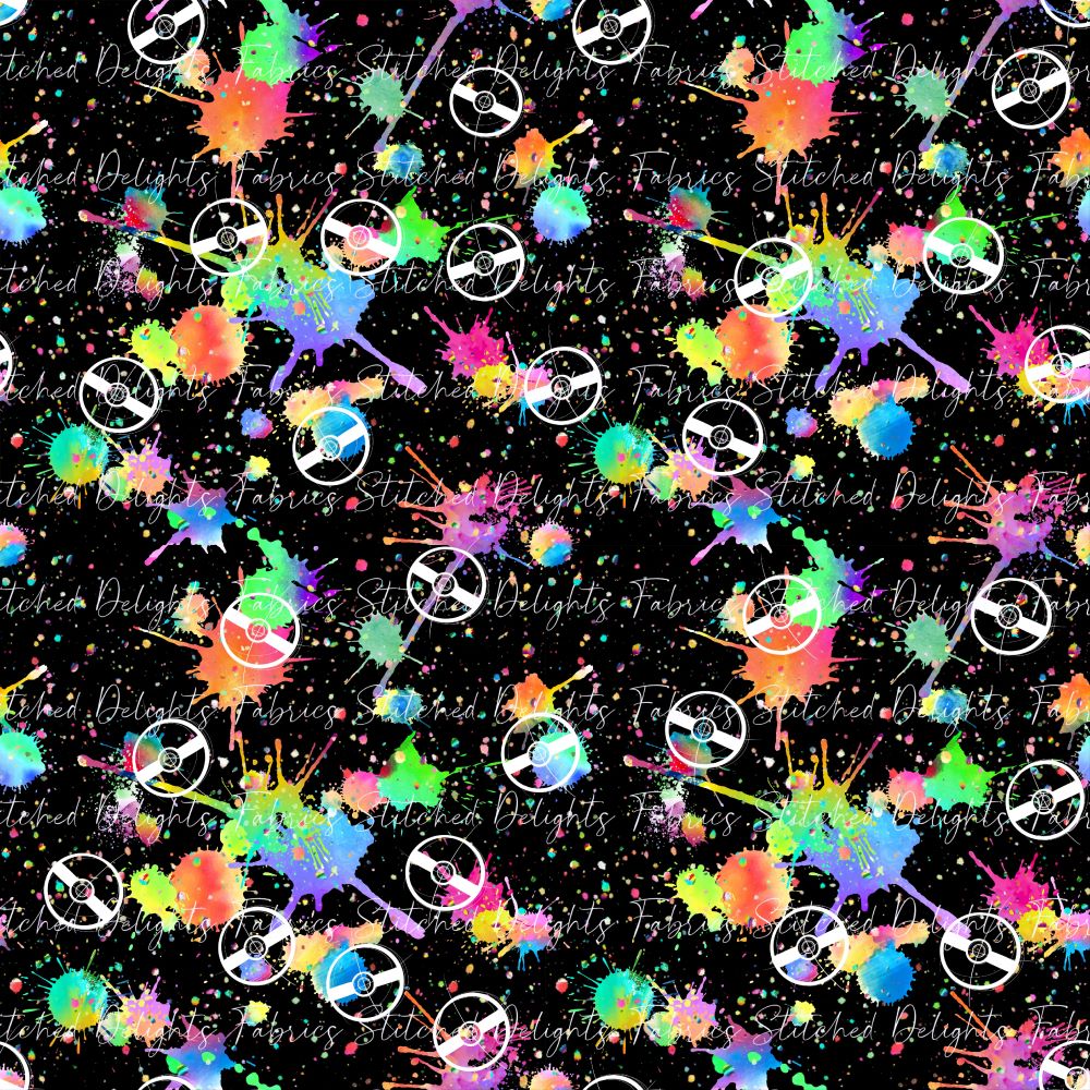 Black Splatter Co-Ord