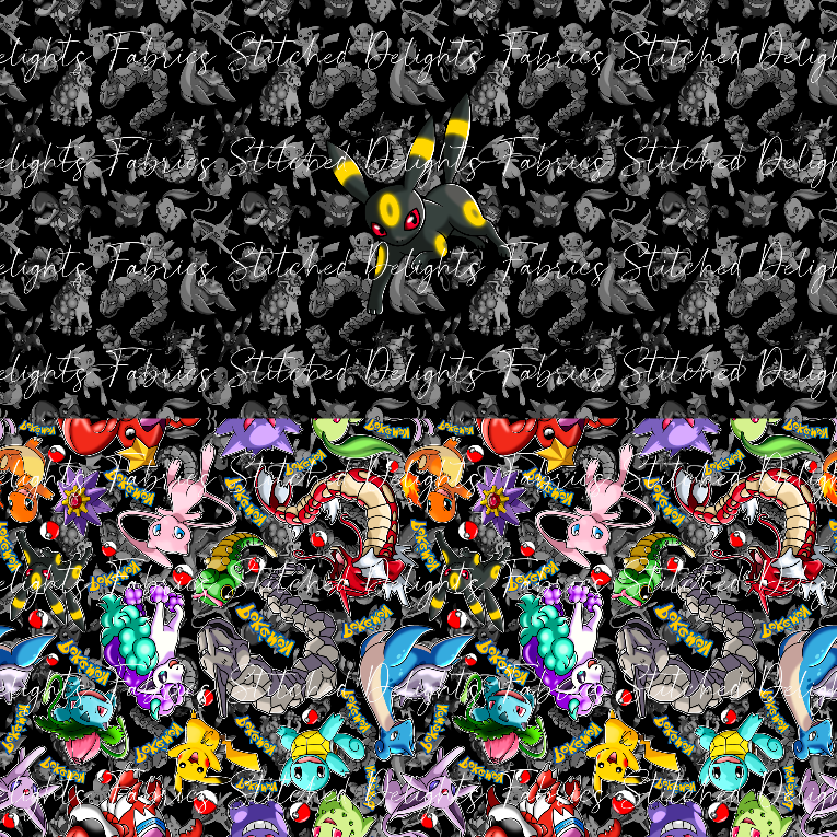 Playing Poke Umbreon Black Undie Panel