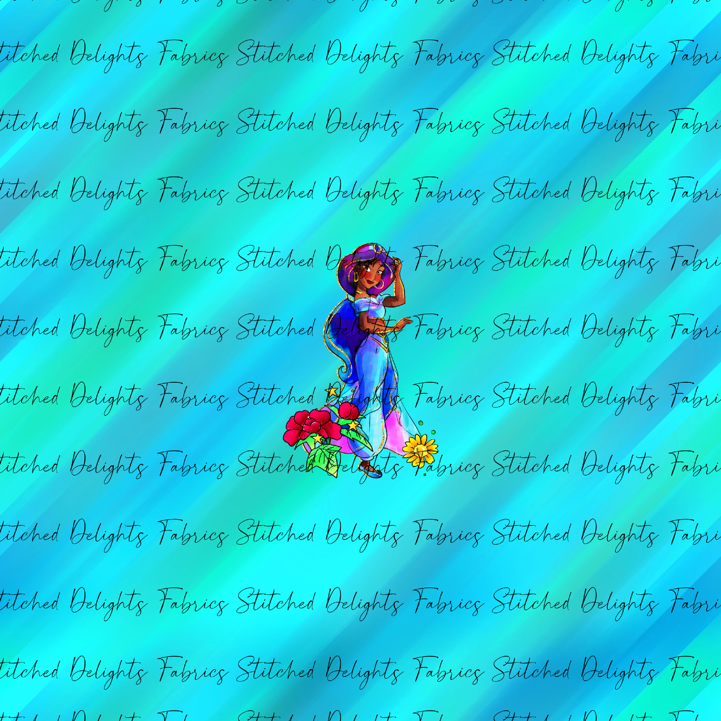 Princesses & Castles Jasmine Panel