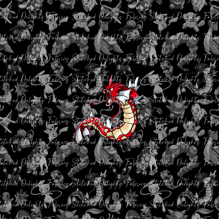Playing Poke Black Gyarados Panel