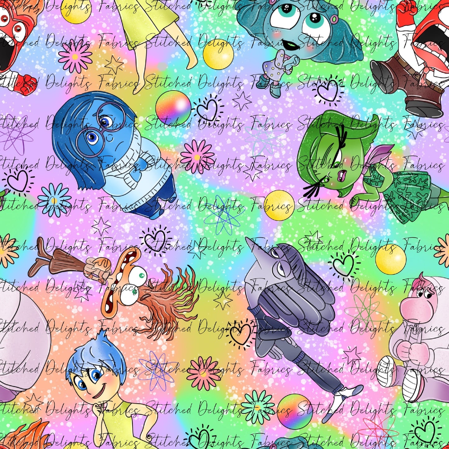 Inside Out 2 Rainbow Splotches