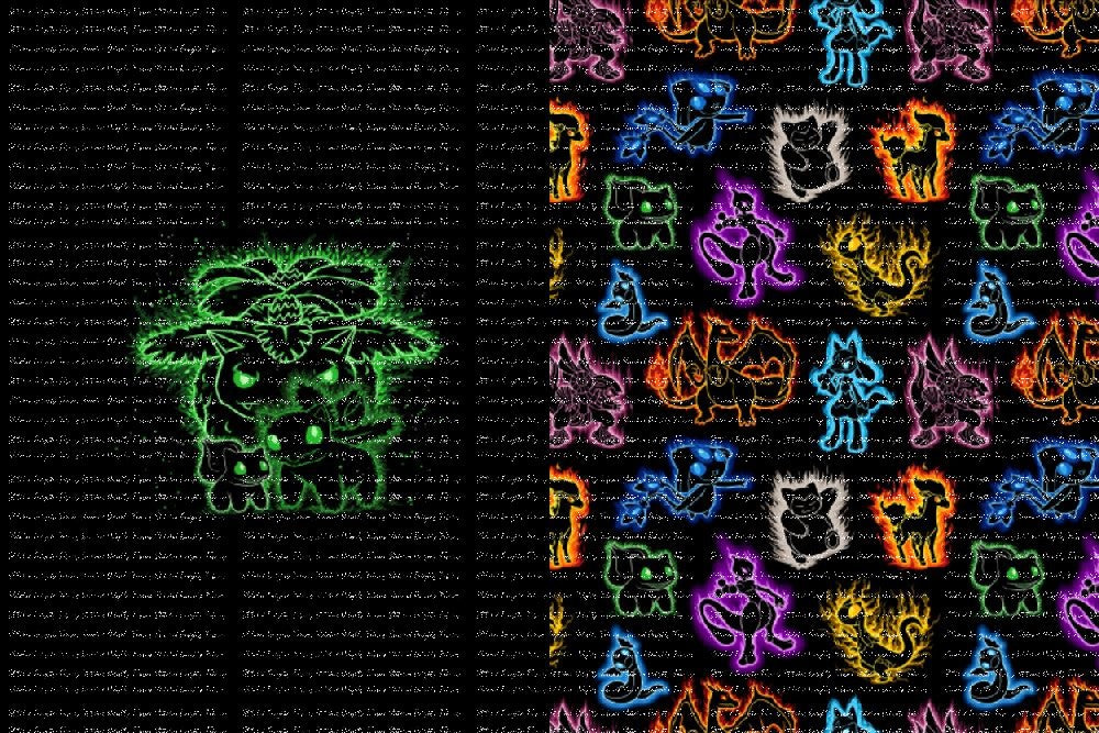 Poke Silhouettes Bulbasaur Evolutions Blanket Panels