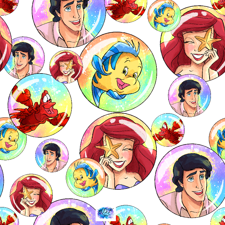 Fantasy Bubbles Atlantis Clear Vinyl