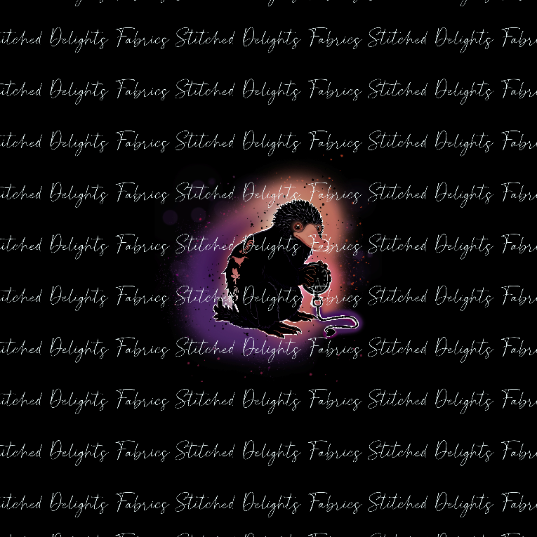 Niffler Silhouette Panel
