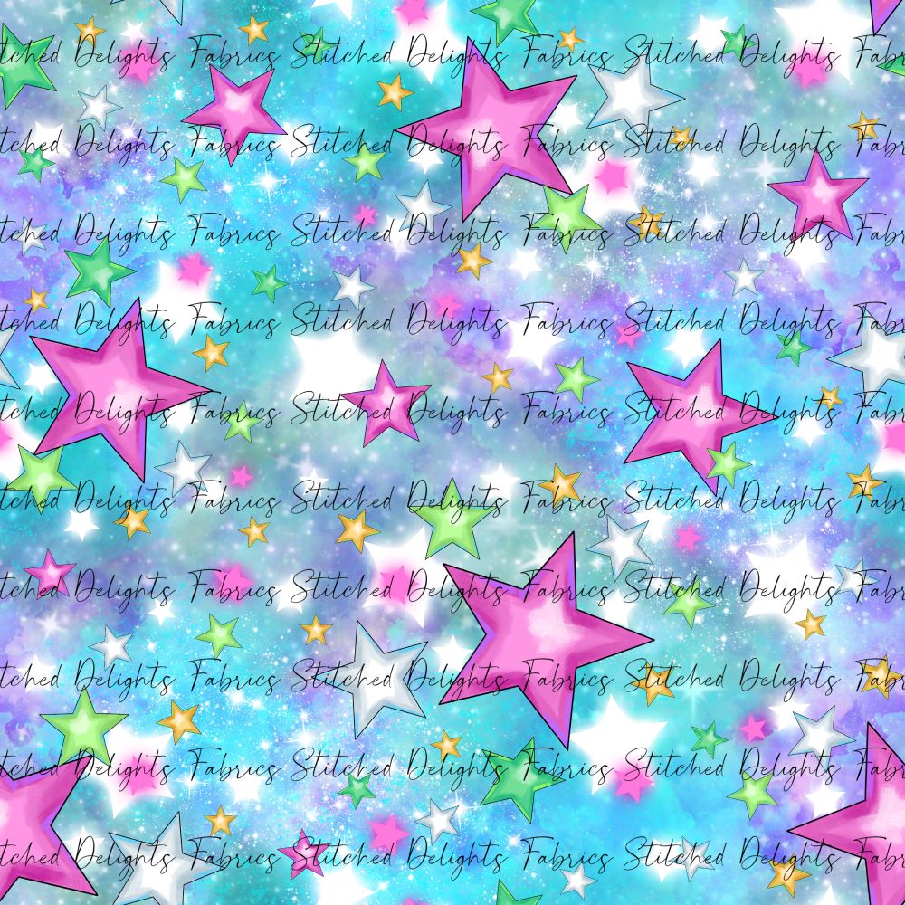 Barbie's Magical Touch Blue Galaxy Stars Co-Ord