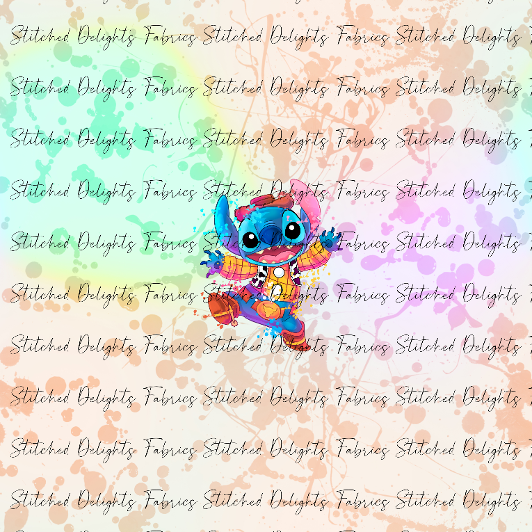 Stitch Cosplay Toy Sherriff Panel