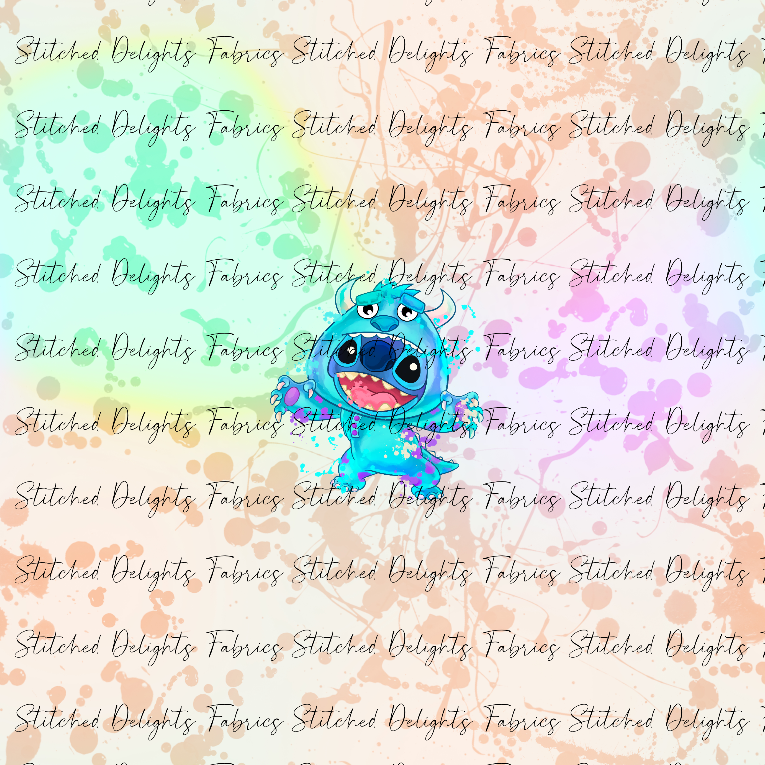 Stitch Cosplay Scare Monster Panel