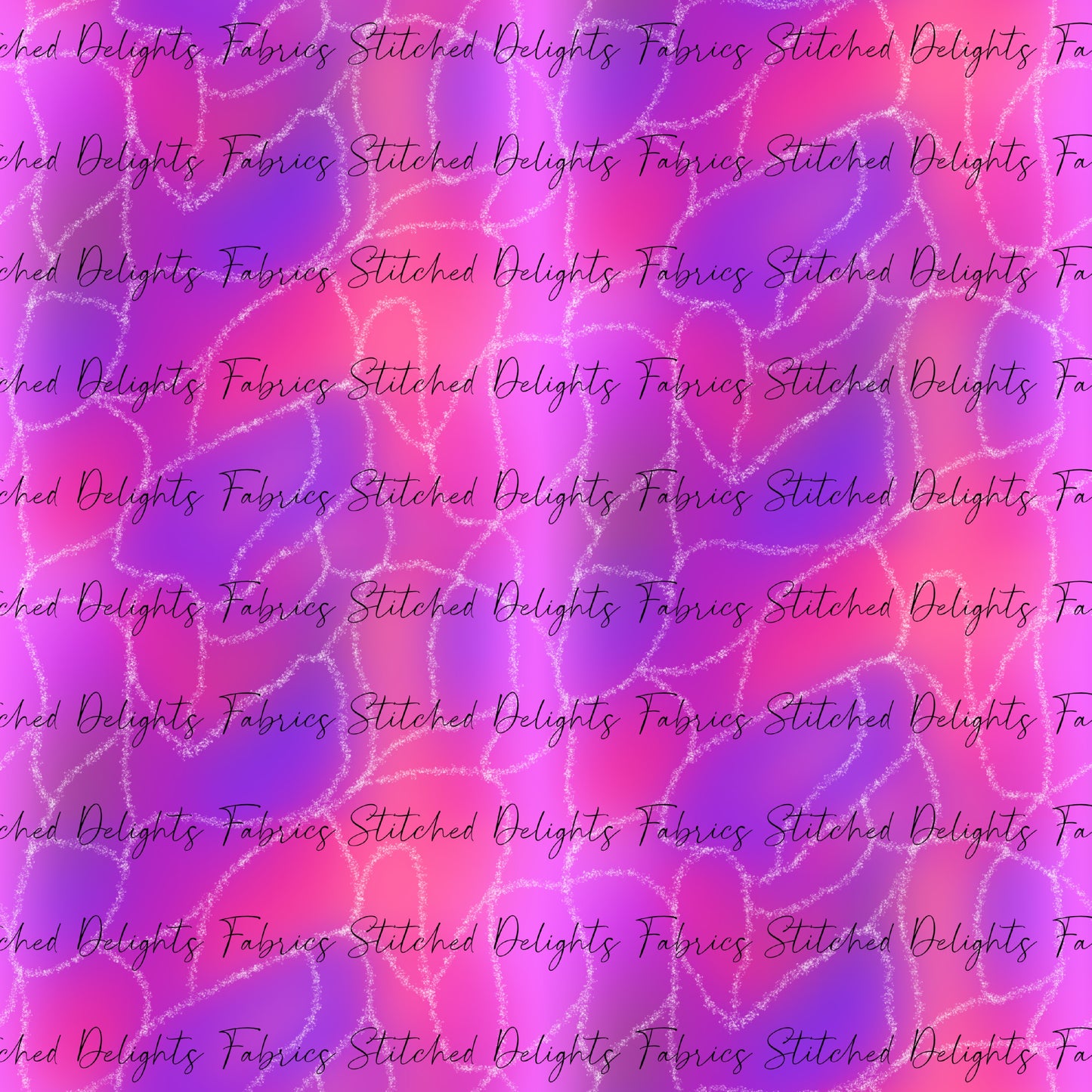 Mirror Mirror Princesses Bright Pink Purple Swirls Co-Ord