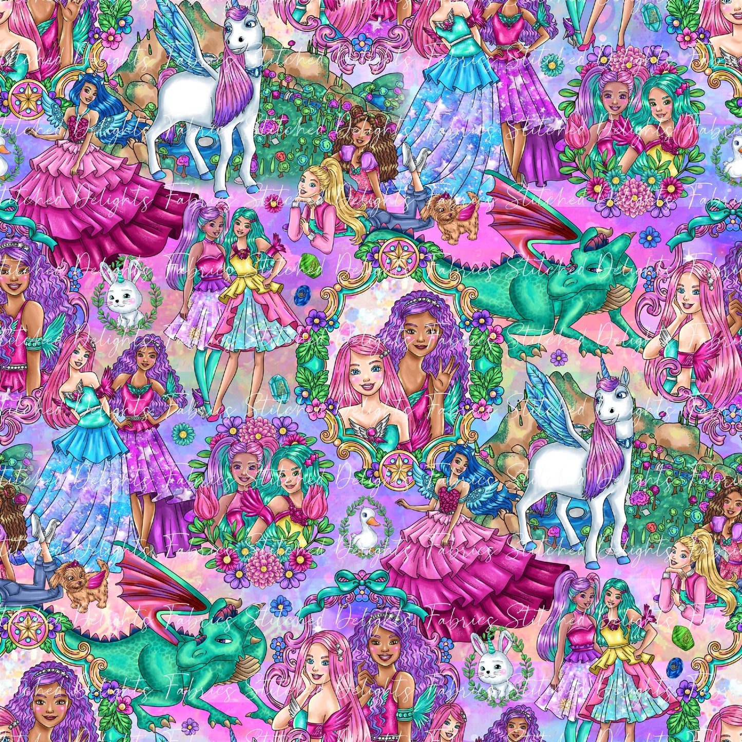 Barbie's Magical Touch Stacked Rainbow Dreams