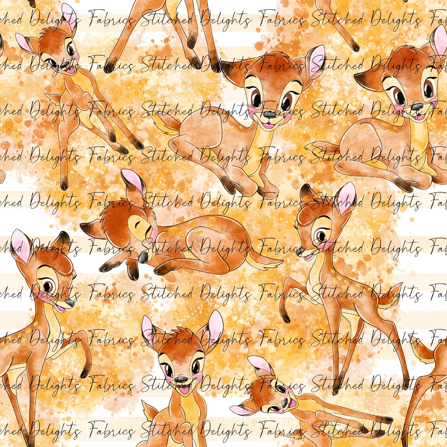 Watercolour Bambi
