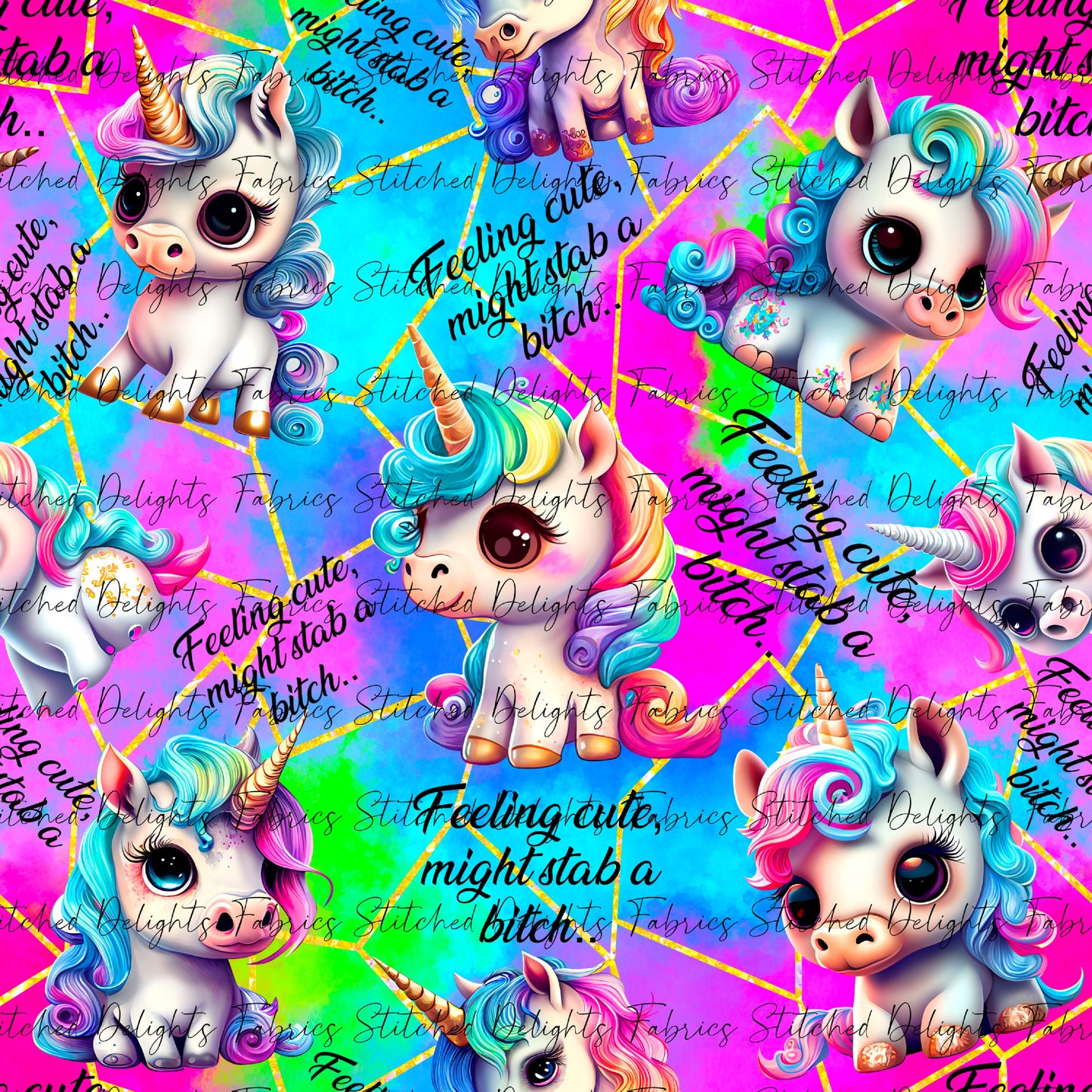Sassy Unicorns Rainbow