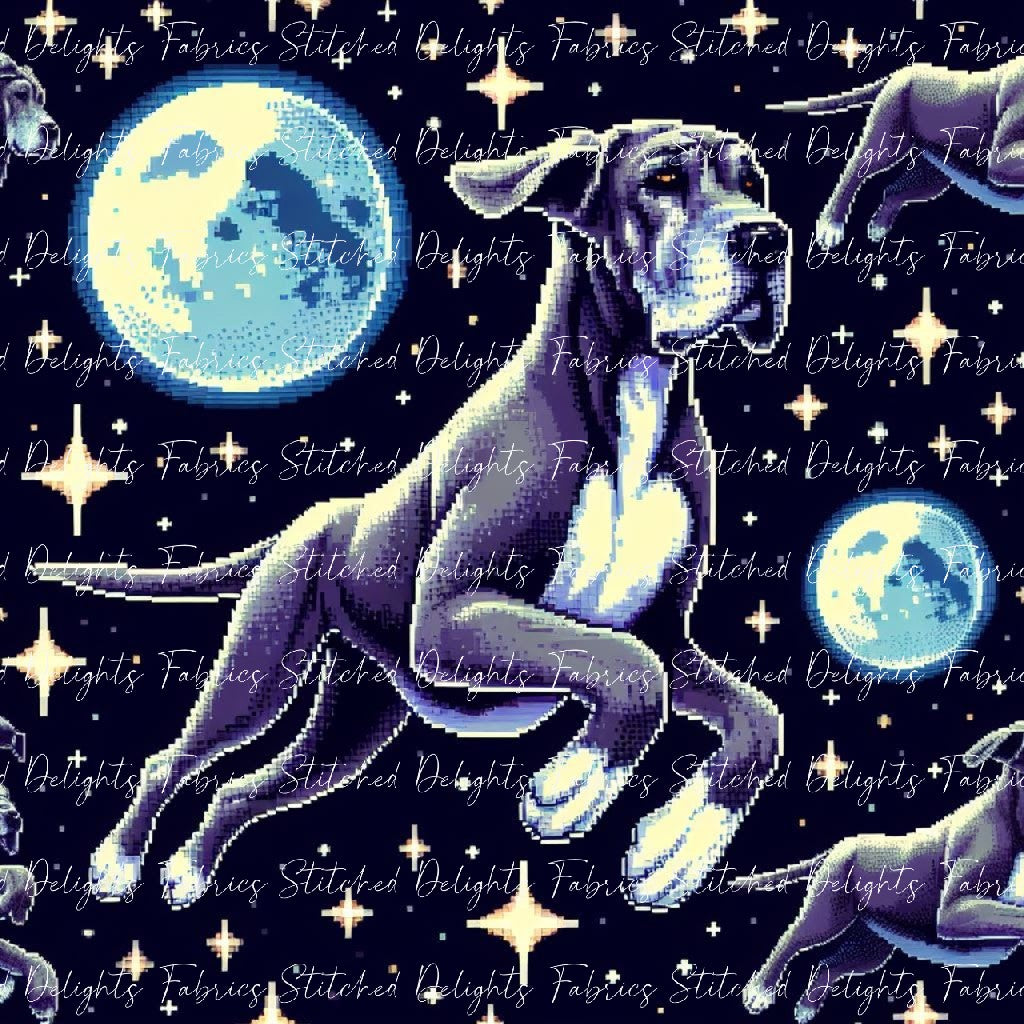 Great Dane In Space