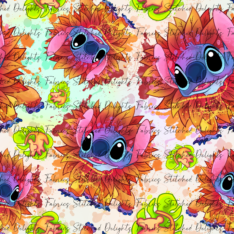 Stitch Cosplay Lion Cub Rainbow