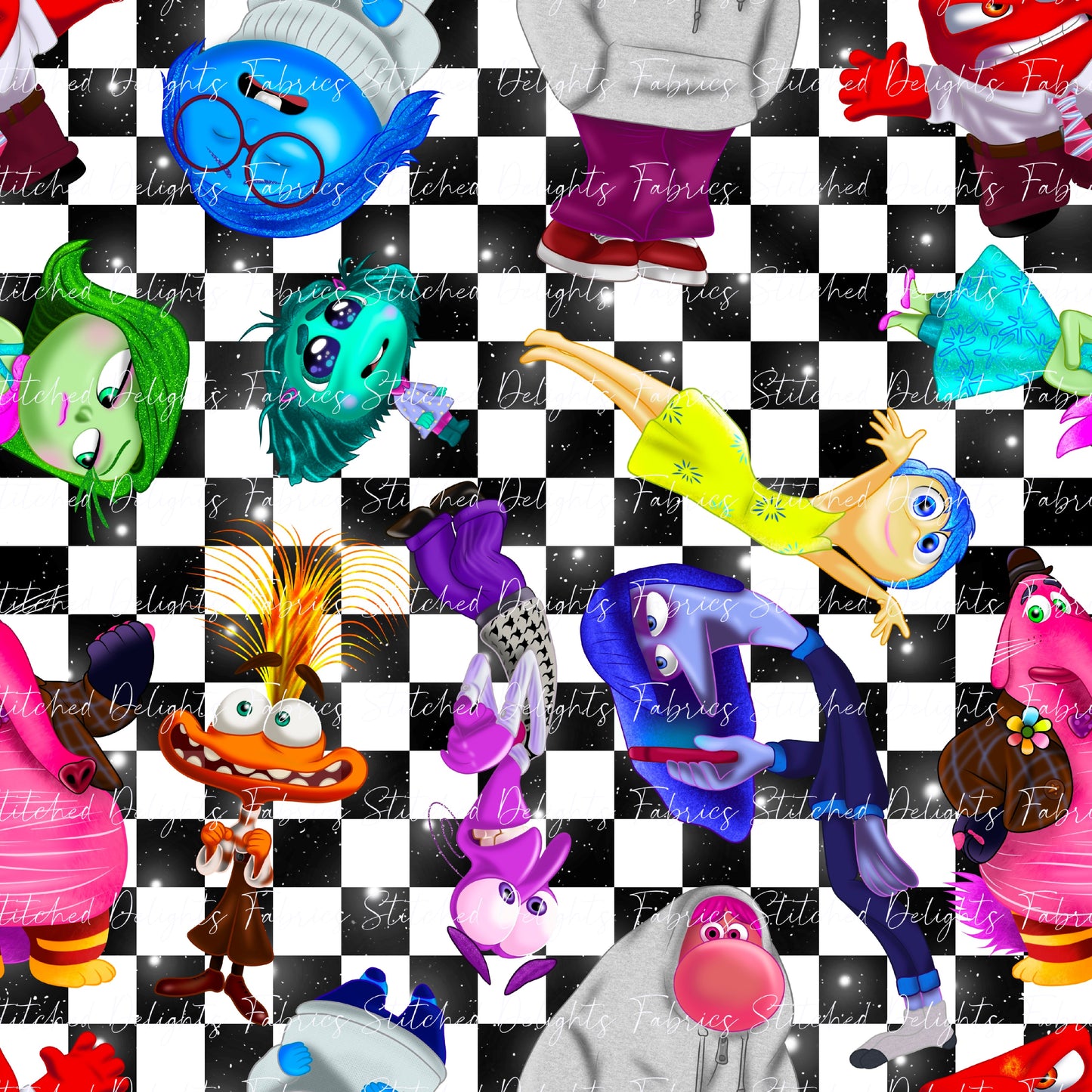 Inside Out 2 Black Checkers