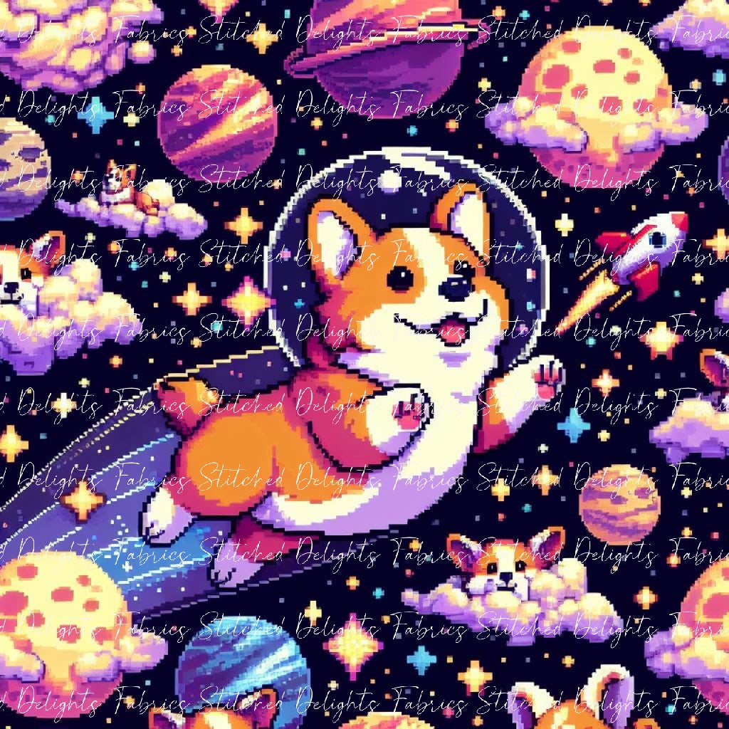 Corgi In Space