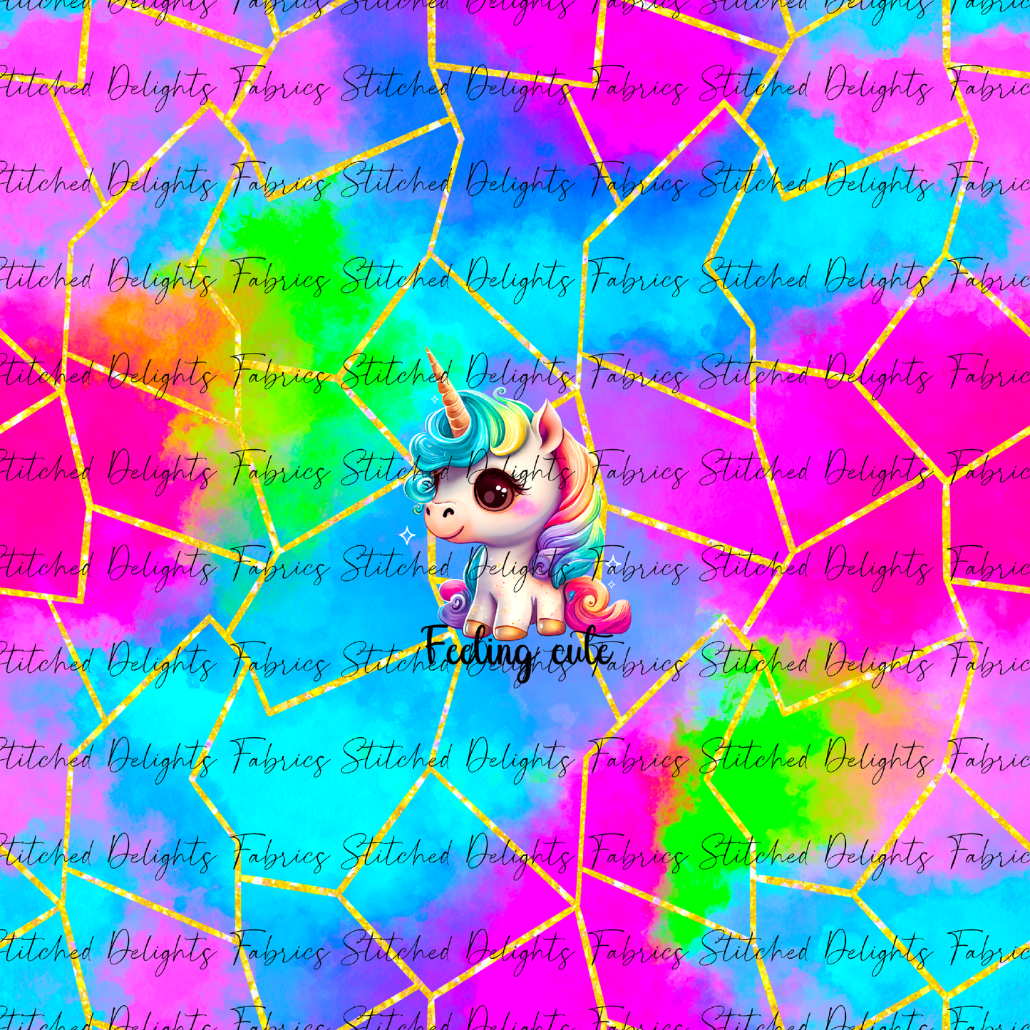 Feeling Cute Rainbow Panel