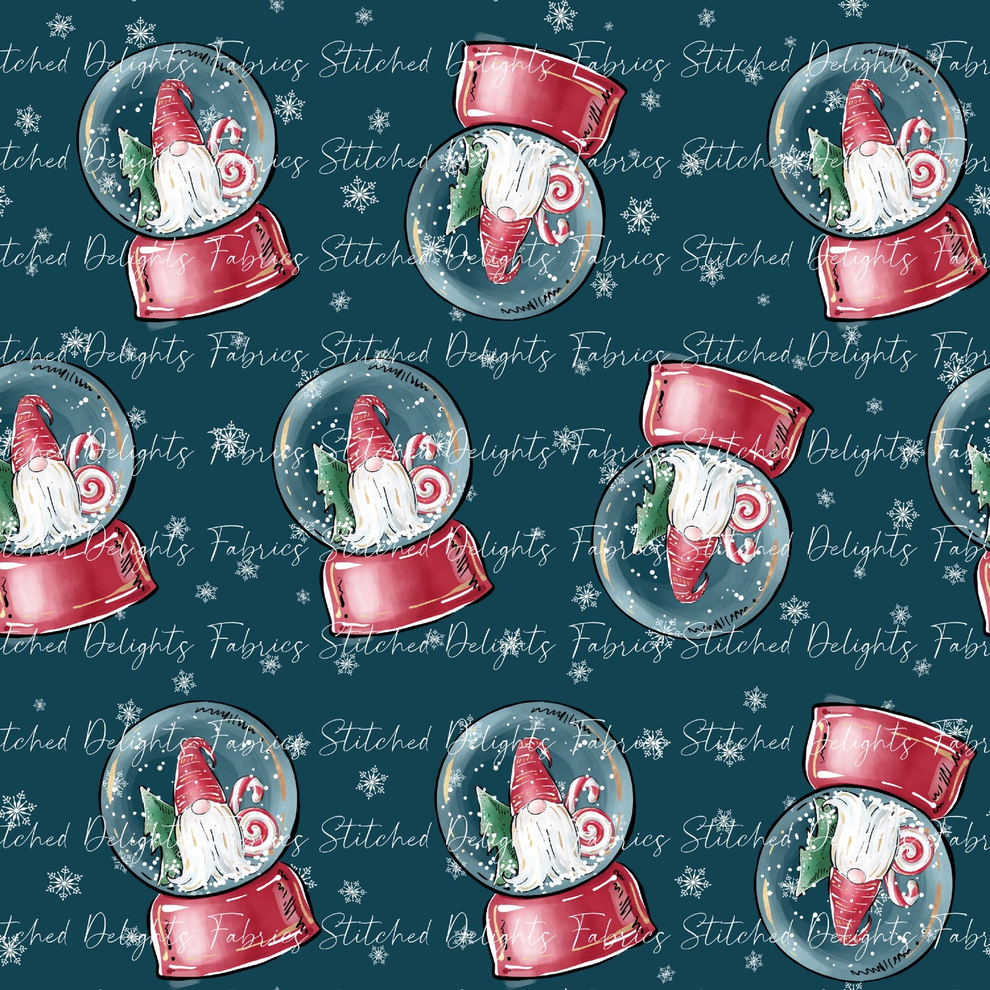 Christmas Gnomes Snow Globes