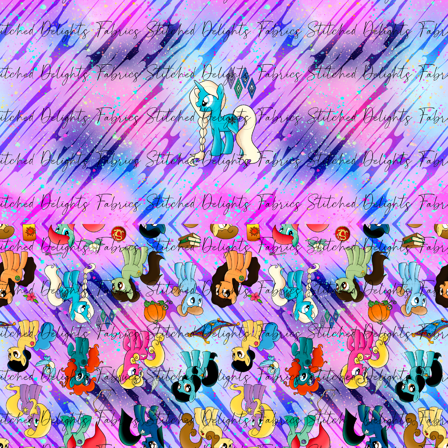 Frozen Princess Pony Undie Panel
