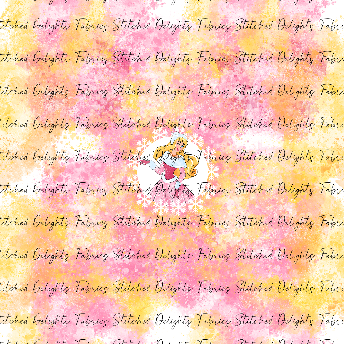 Christmas Princesses Aurora Panel
