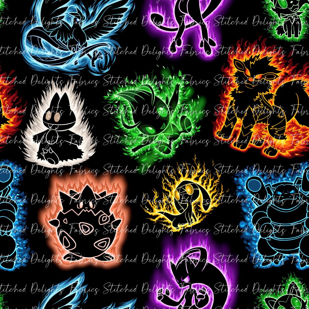 Poke Silhouettes 1