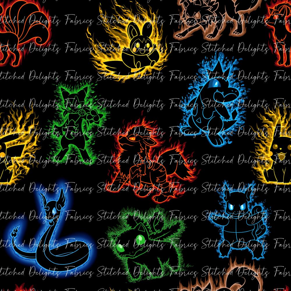 Poke Silhouettes 2