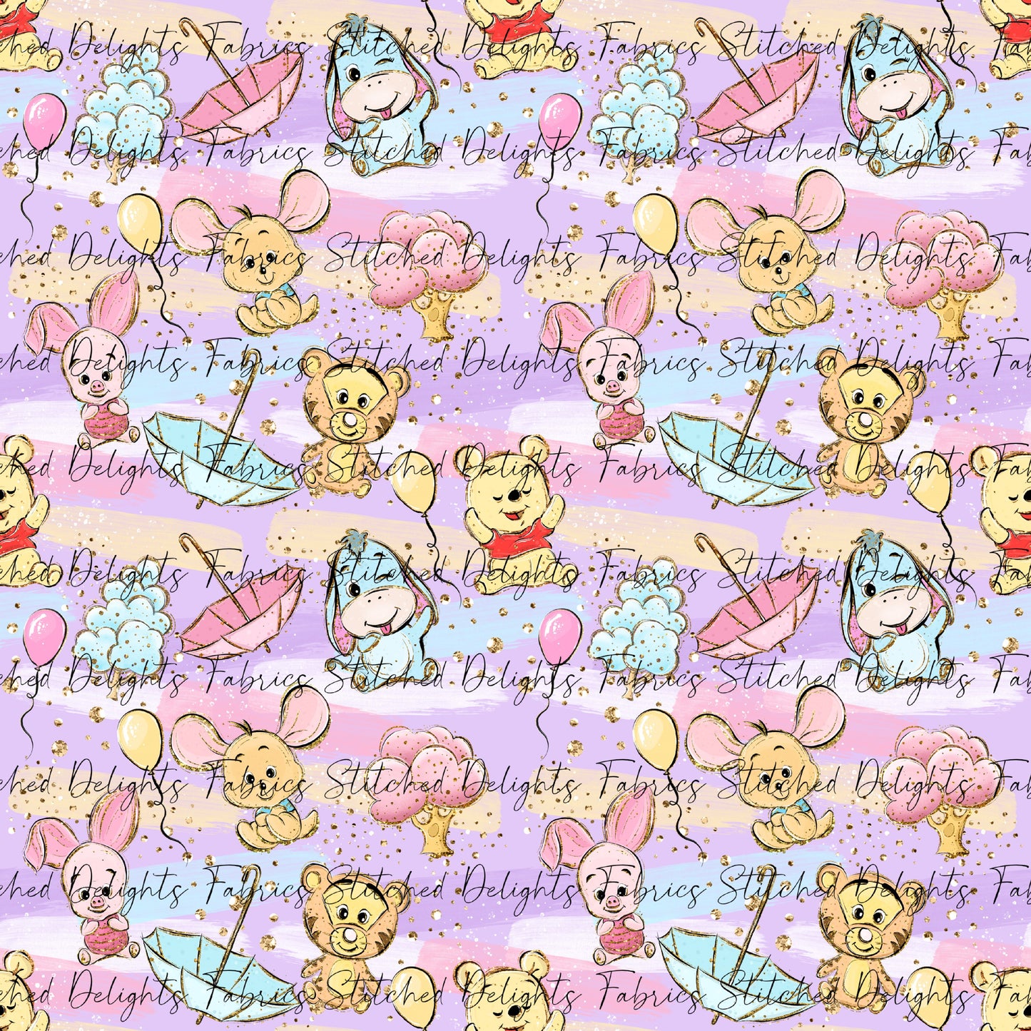 Glitter Bear Umbrellas