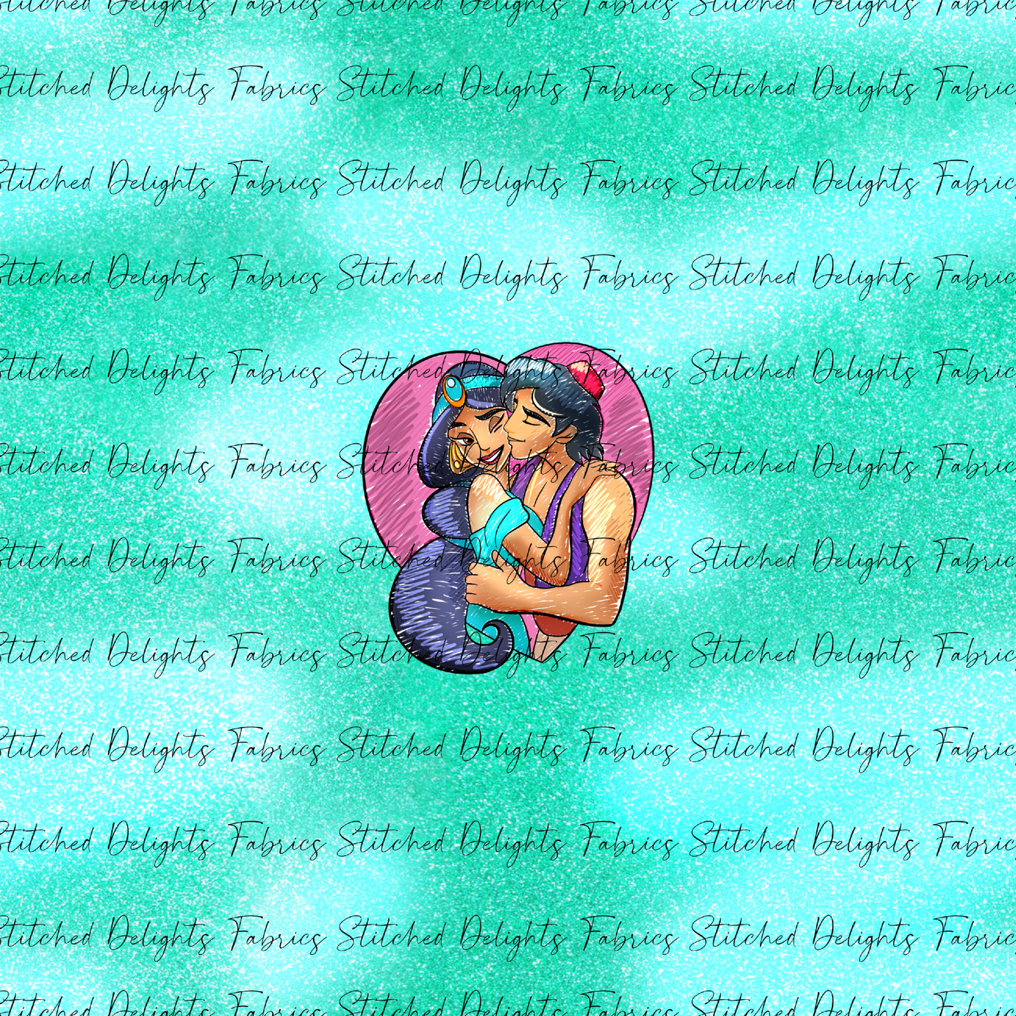 Jasmine & Aladdin Panel