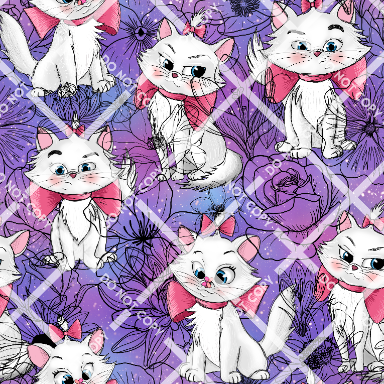 Sassy Marie Purple Floral