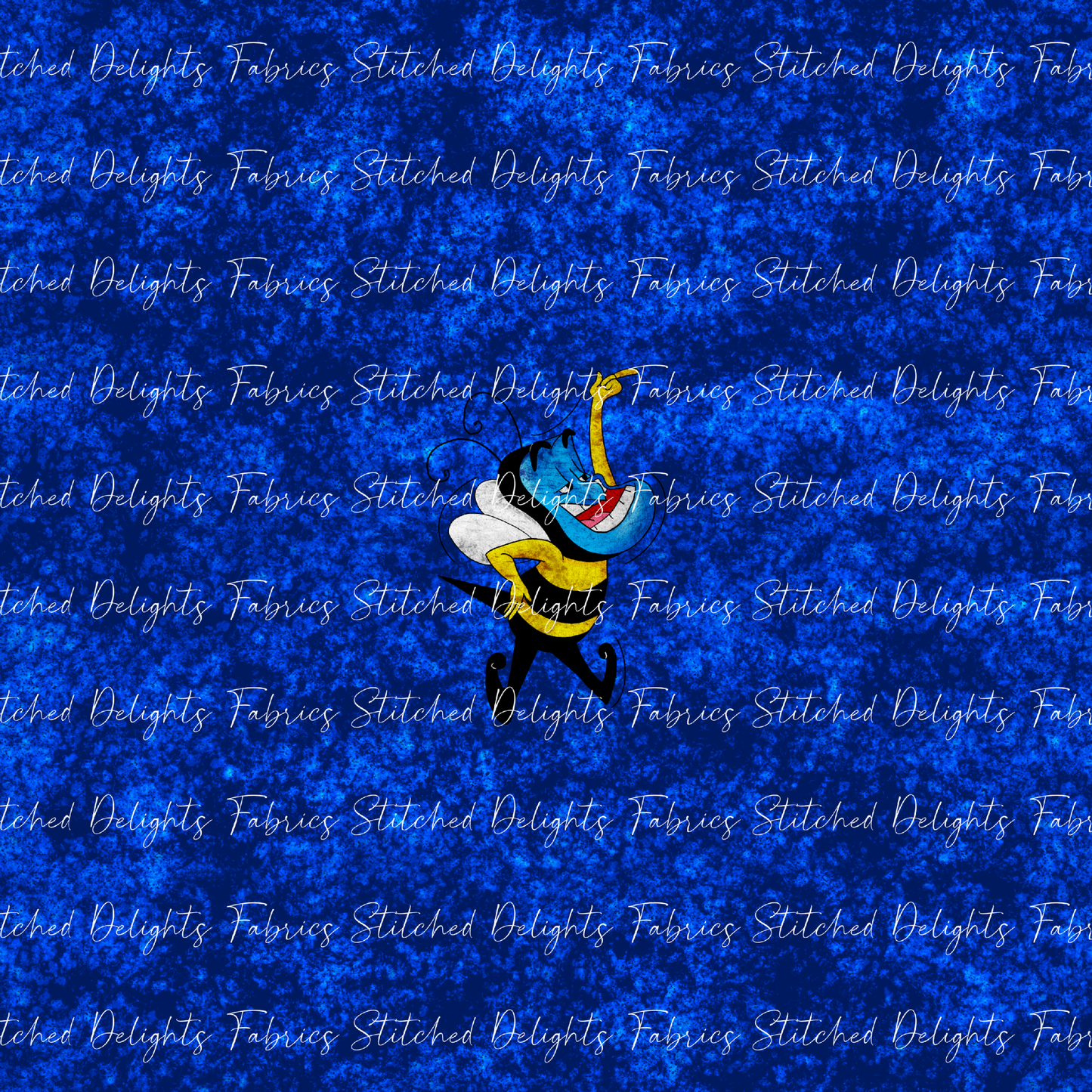 Genie Bee Dark Blue Panel
