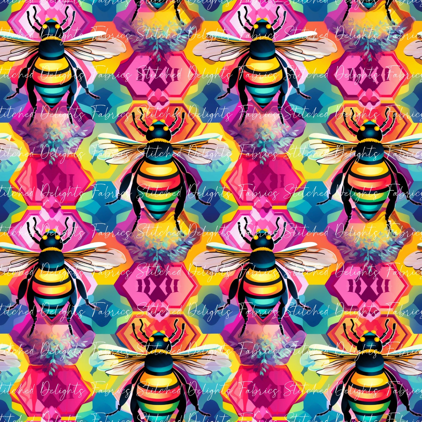 Neon Bumblebees