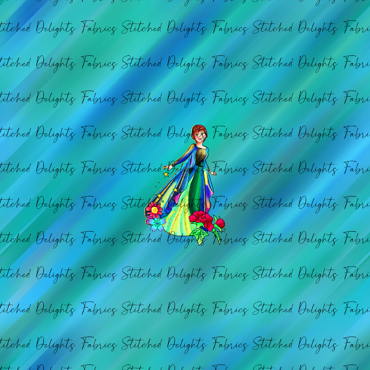 Princesses & Castles Anna Panel
